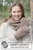 261-61 Frosted Bark Mittens by DROPS Design